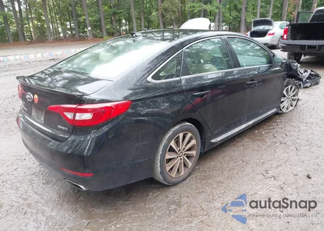 2015 Hyundai Sonata Sport z USA, uszkodzony, nr VIN 5NPE34AF6FH032857